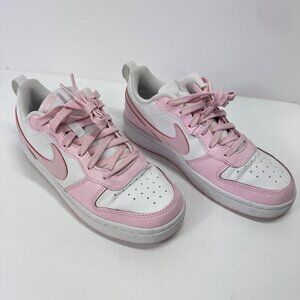 Nike Air Force 1 Sneakers Size 6 Youth Pink White